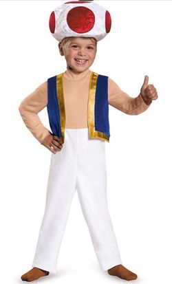 Super Mario Toad Costume