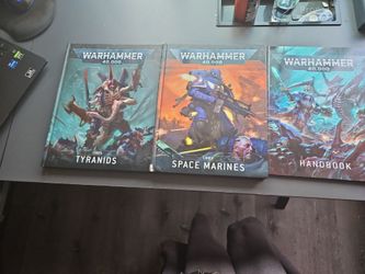 10th edition turned and space marine books and how to play