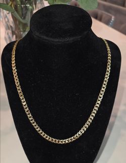 ✨ 24" Diamond-Cut Concave Cuban Chain – New ✨