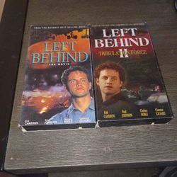 Left Behind VHS 