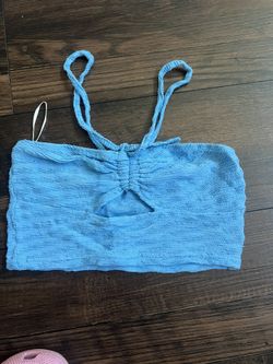 Blue Crop Top(xsmall) $3