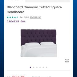 Headboard And Bed  Frame 