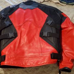 Deadpool Motorcycle Leader Jacket OBO