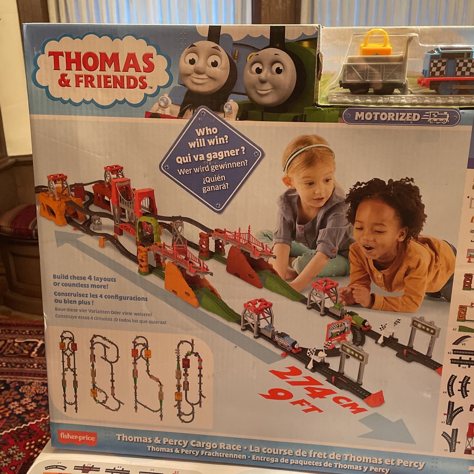 Thomas & Friends Cargo Race Set - New