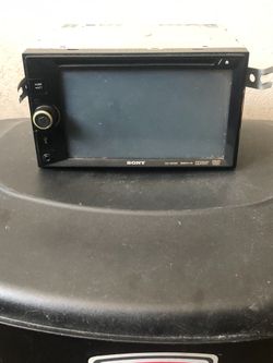 SONY Double Din With Bluetooth Model xav-w650bt