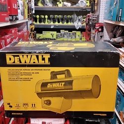 DEWALT 150,000 BTU/HR FORCED AIR PROPANE HEATER