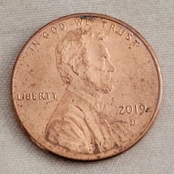 USA Lincoln Shield Cent 2019-D