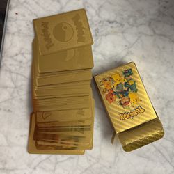 Pokémon Gold Card 