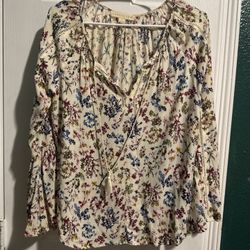Love stitch Multicolor Floral Blouse 
