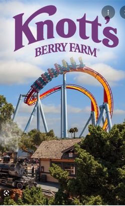 4 TICKETS DE KNOTT'S BERRY FARMS