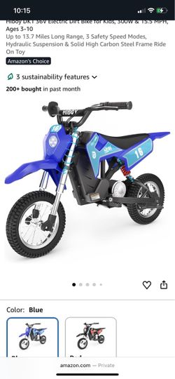 Highboy electric dirt bike