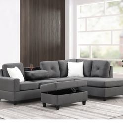 New sectional with free delivery