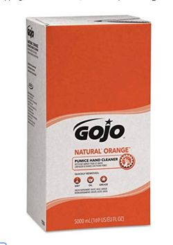2000 mL - GOJO Natural Orange Pumice Hand Cleaner - 2 pack