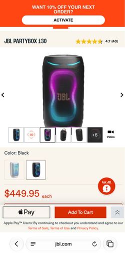 JBL PartyBox 130