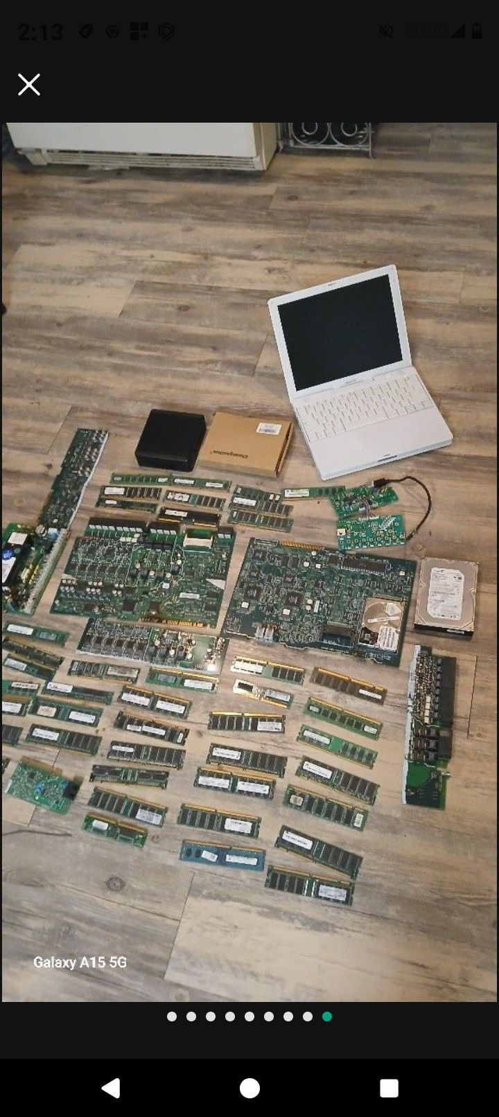 Ram Sticks , Hard Drive , Motherboards , Apple Laptop