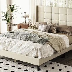 Brand New Queen Platform Bed No Box Spring Needed Being 