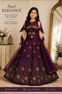 Kids Lahanga Choli and Dupatta set Set