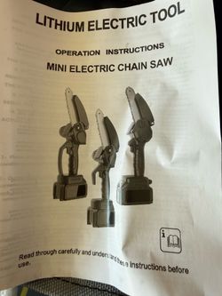 Mini chainsaw