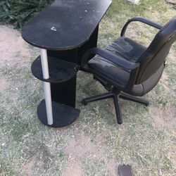 Adjustable Height Chair And Table $5