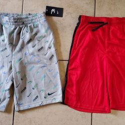 New Nike & Xersion Boy Shorts. Size Large 