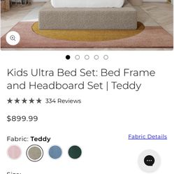 Soft Frame With Base And Mattress 