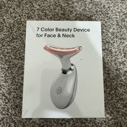 7 Color Facial Beauty Device For Face And Neck Care 