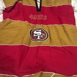 49ers Poncho 