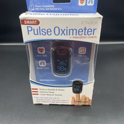 iChoice OX200 Smart Pulse Oximeter + Relaxation Coach
