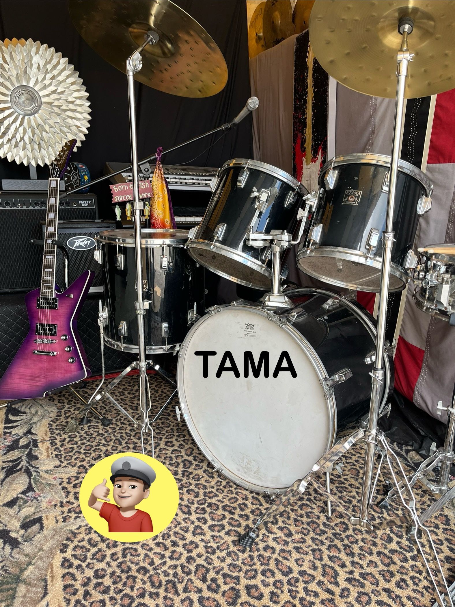 🔥 Tama Drum Set Complete!