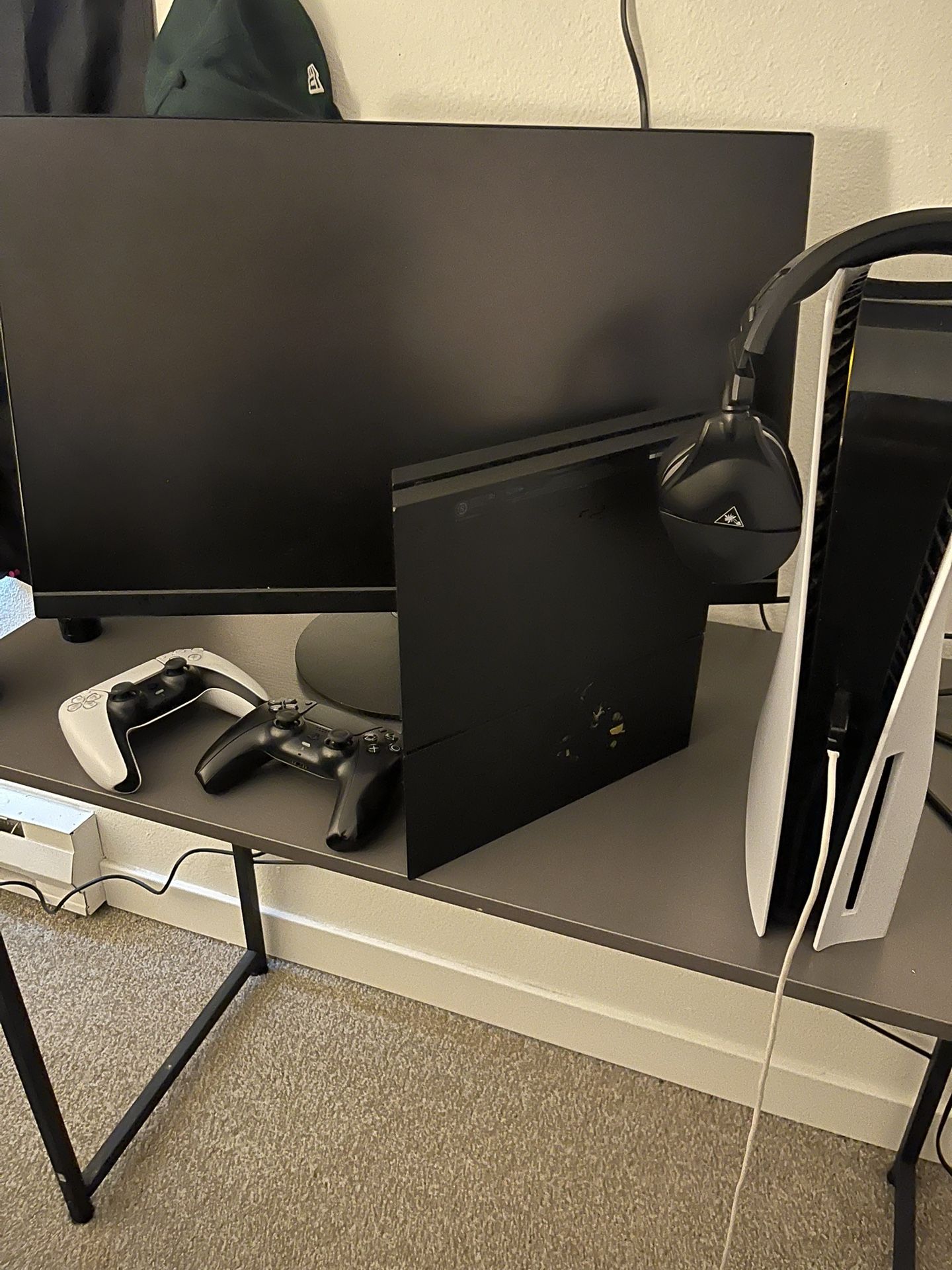 PS5 Bundle – Console, 2 Controllers, PS4 & Monitor Included