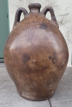 Antique oil jug 1890