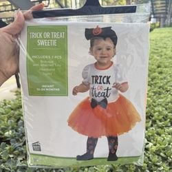 Baby Infant Trick or Treat Costume 12-24 months