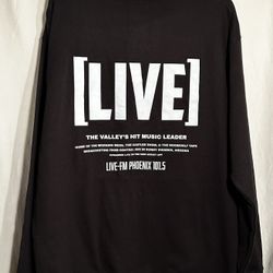 $10 EACH NEW M, L, XL 101.5 BLACK HOODIE SWEATSHIRTS 47TH AVE. AND DOBBINS IN LAVEEN