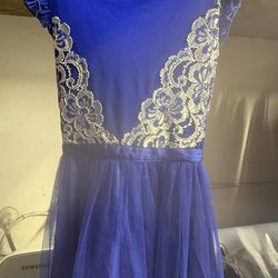 Disney Blue Girls Dress