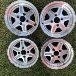 NISSAN DATSUN 4x114.3 280ZX 510 WHEELS 14”x6” 