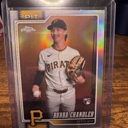 2026 Topps Chrome Bubba Chandler Image Variation 
