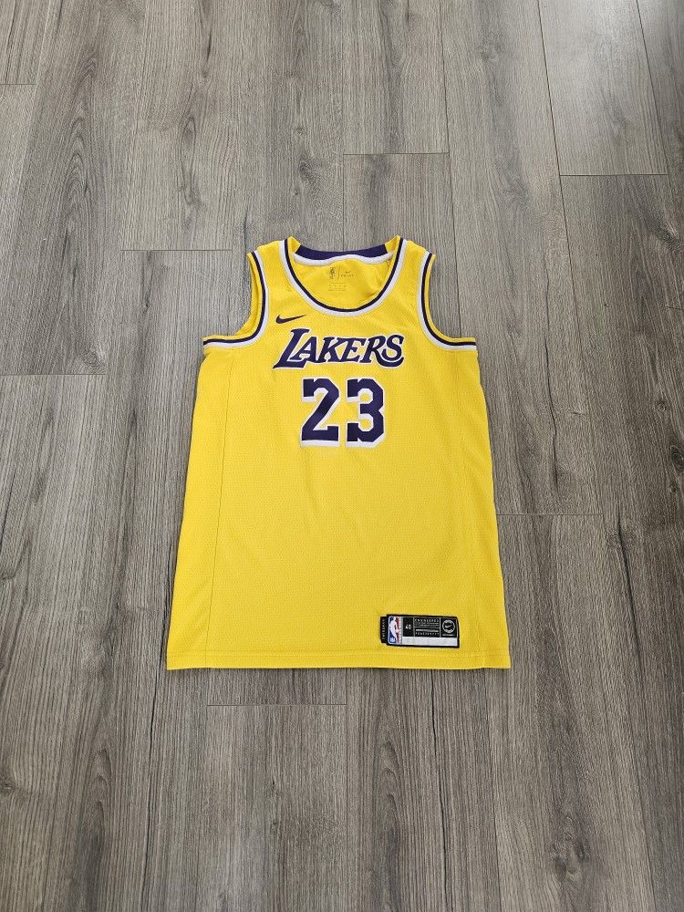 Nike Los Angeles Lakers Lebron James Swingman Jersey Mens Size 40 Small