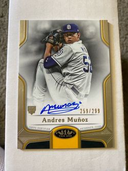2020 Topps Tier One Padres Andres Muñoz Rookie Auto /299