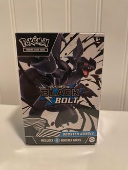 Pokémon Black Bolt Booster Bundle New Sealed