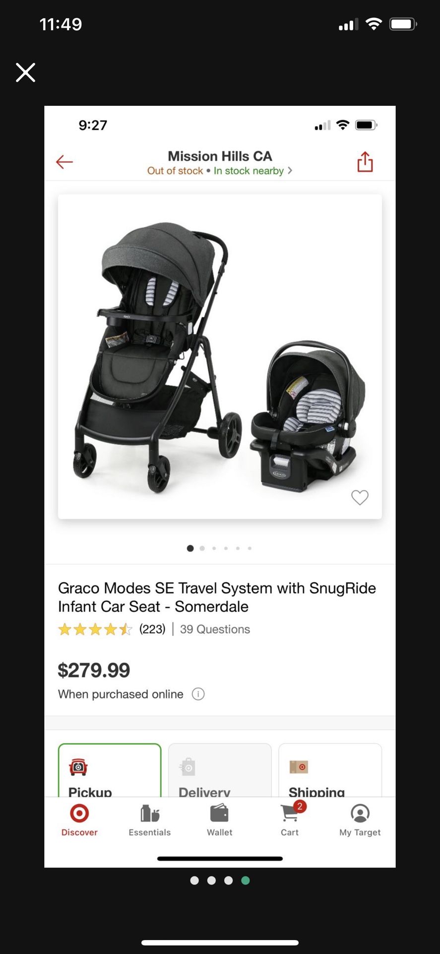 Graco Travel System With Infant Car Seat