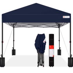 10x10 Blue Pop-Up Tent