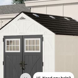 Brand New In Box  8x10 Shed
