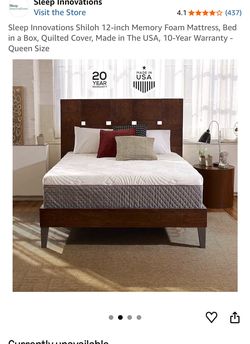 Queen mattress- memory foam