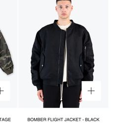 Black Medium Richie Lee Bomber