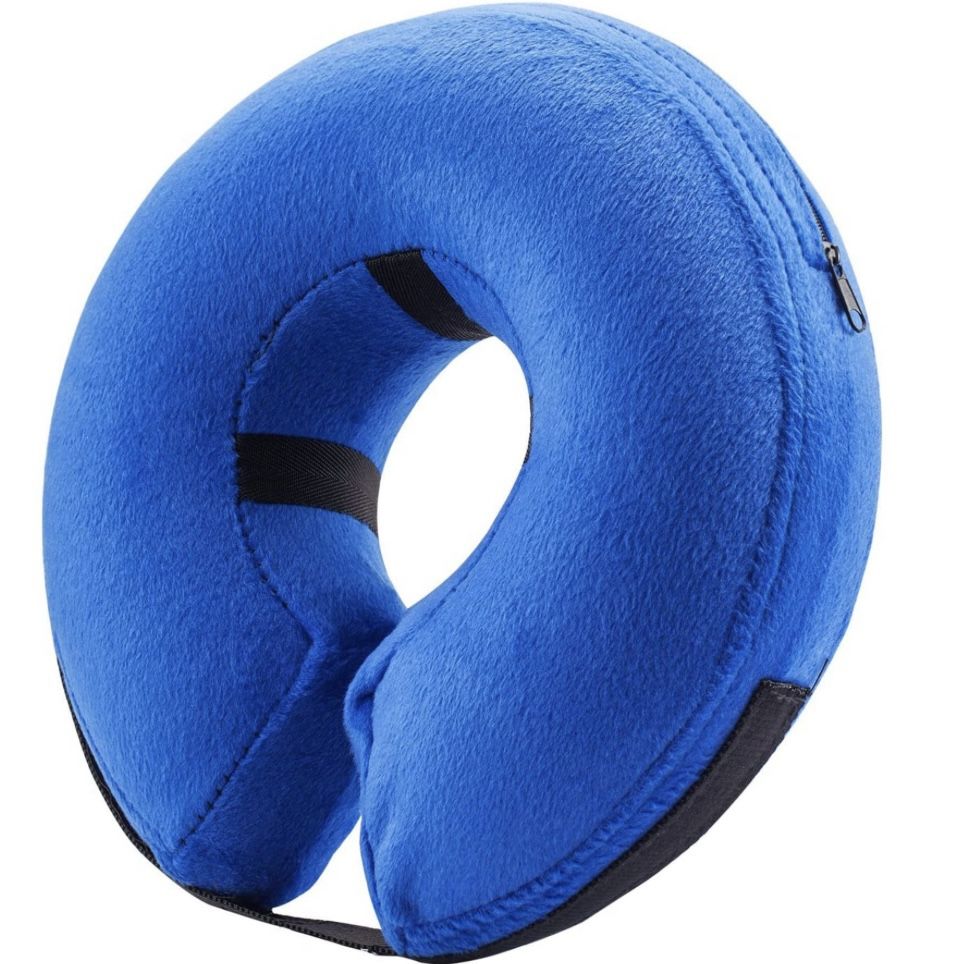 Bencmate Inflatable E Collar Surgery Dog Medium Blue NEW!