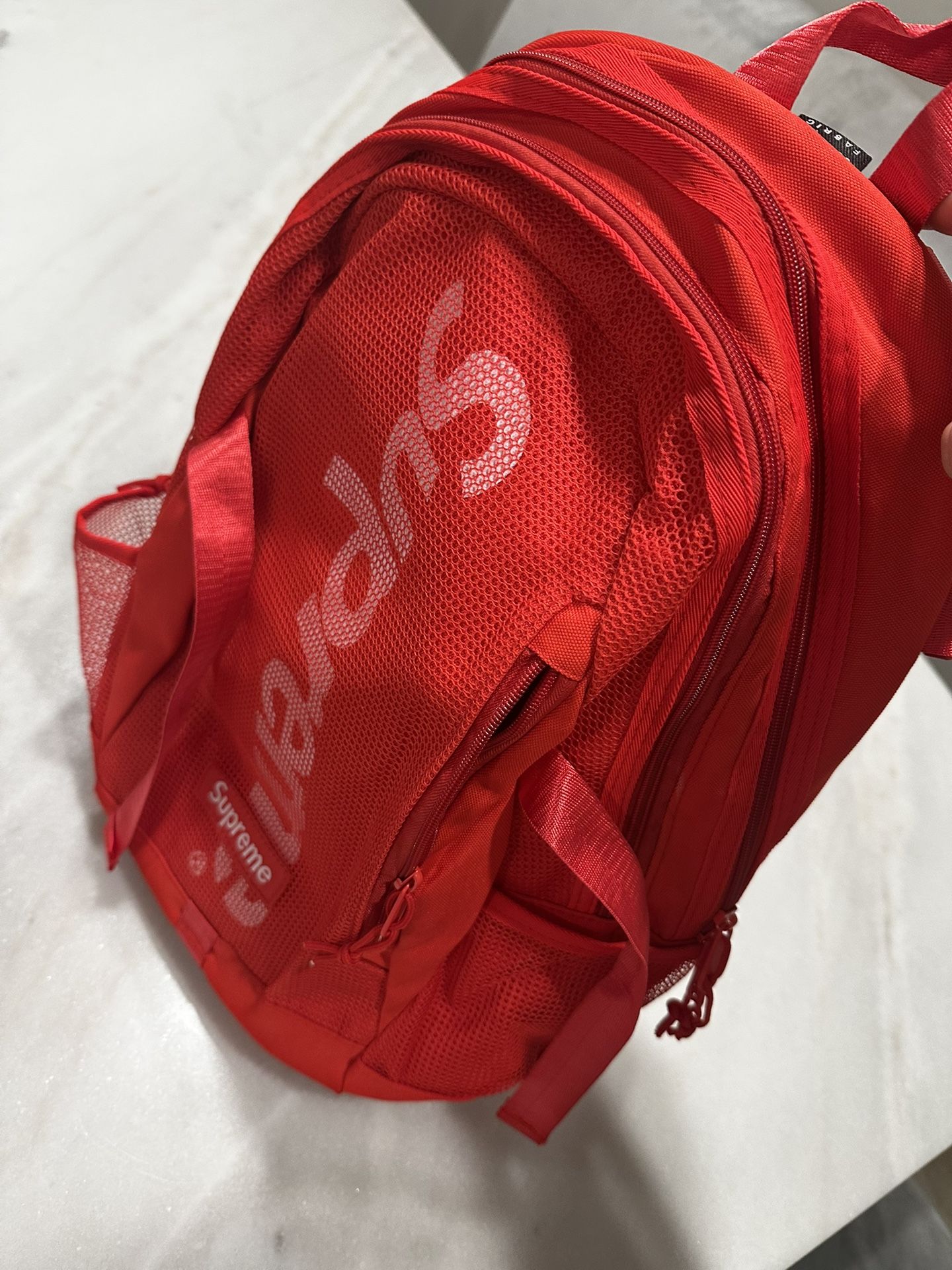 Supreme Red backpack SS20
