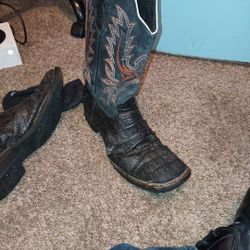 Black Boots Men's Size 11.5