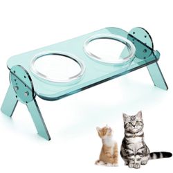 Cat Bowls Elevated for Cats