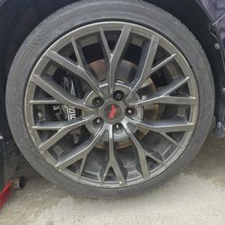 18-21 subaru sti bbs wheels