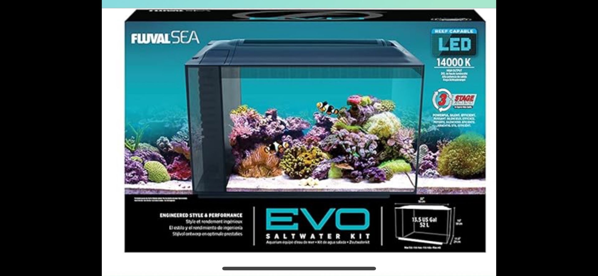 2 Brand New In Box All In One Aquariums 